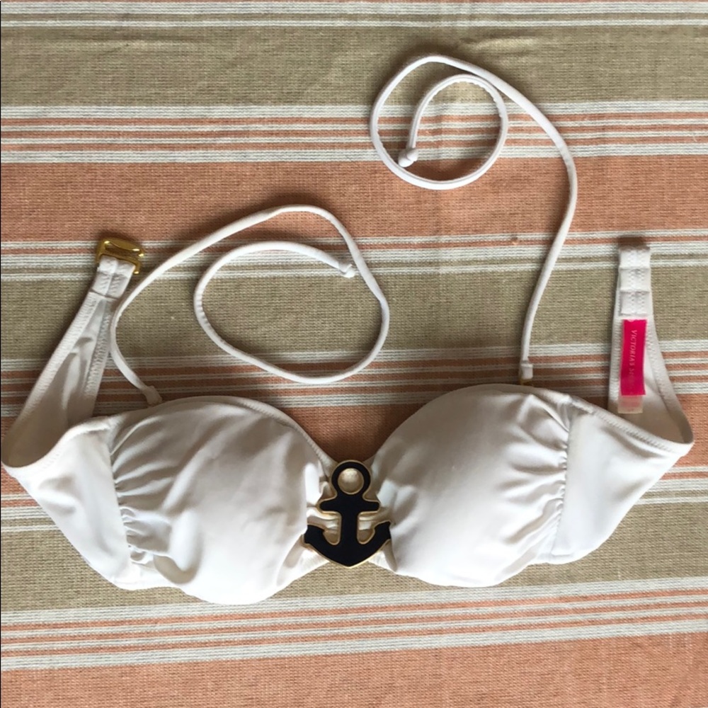 Victoria’s Secret white bikini top